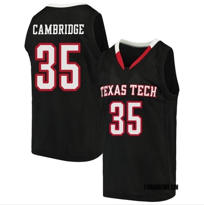 Devan Cambridge Jersey Texas Tech Red Raiders Devan Cambridge Jerseys Red Raiders Store