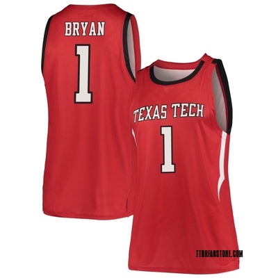Women's Tyeree Bryan Texas Tech Red Raiders Replica Basketball Jersey - Red